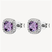 Pendientes Brosway Mujer FANCY MAGIC PURPLE in Plata Zirconia FMP124 - FMP124